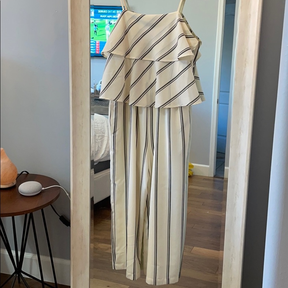 Gently worn Anthro Jumpsuit